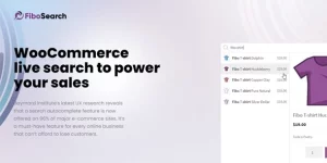 WooCommerce live search to power your sales Baymard Institute’s latest UX research reveals that a search autocomplete feature is now offered on 96% of major e-commerce sites. It’s a must-have feature for every online business that can’t afford to lose customers. Fast search to increase your sales – Join thousands…