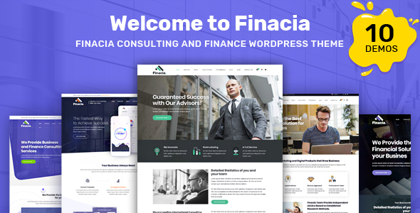 Get to Know Finacia - Finance  Financial Consulting WordPress Theme If you're searching for an optimal finance and financial consulting theme