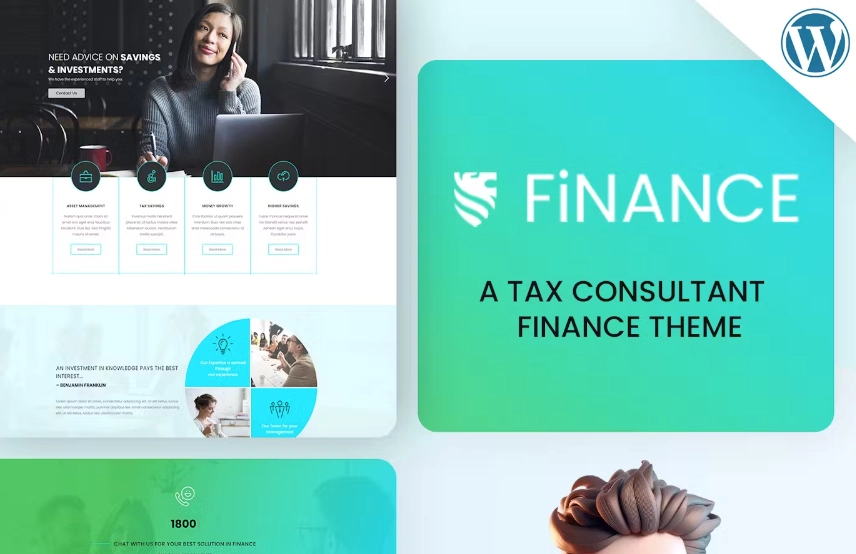 Unlock your financial potential with the Finance Consulting WordPress Theme! This responsive design is perfect for Financial Consultancies