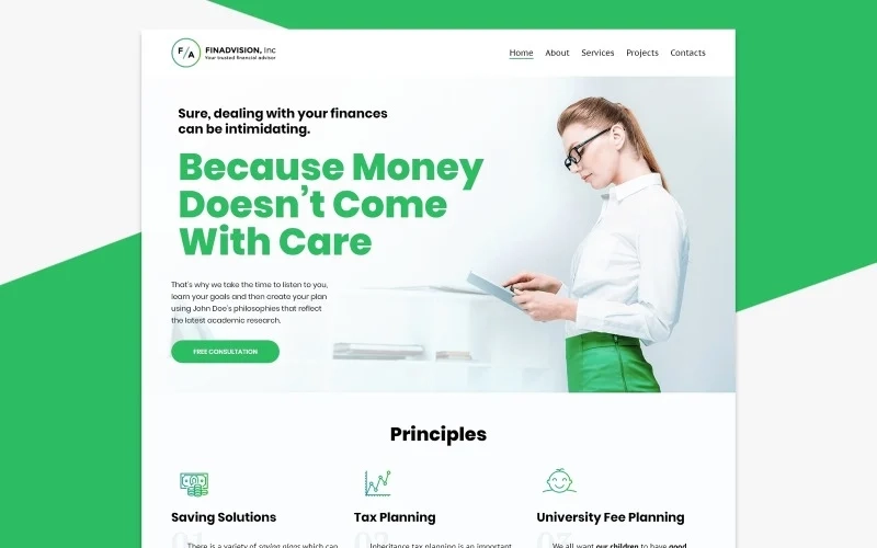 This Finance WordPress design is Search Engine Friendly What is it? Search Engine Friendly WordPress themes that are appropriate for the widely used SEO plugins for WordPress. Why is it Good? By using a SEO-friendly layouts