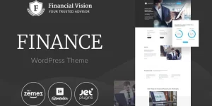 Present your financial services in the most attractive way with Financial Vision theme. Your website will look stylish and modern thanks to a classic design of this theme. Inform visitors about provided services by your financial agency