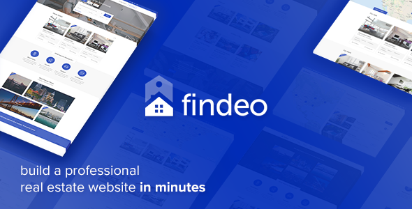 Transform your real estate website with Findeo – a sleek