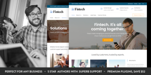 Fintech Startup WordPress Theme: Elevate Your Online Presence Are you ready to take your fintech startup to the next level? The Fintech Startup WordPress Theme is here to help you make a powerful impact online. Designed with financial technology businesses in mind