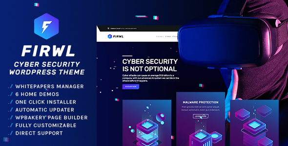 Firwl - Cyber Security WordPress Theme: Your Ultimate Solution for a Secure and Professional Website When it comes to creating a professional and secure website