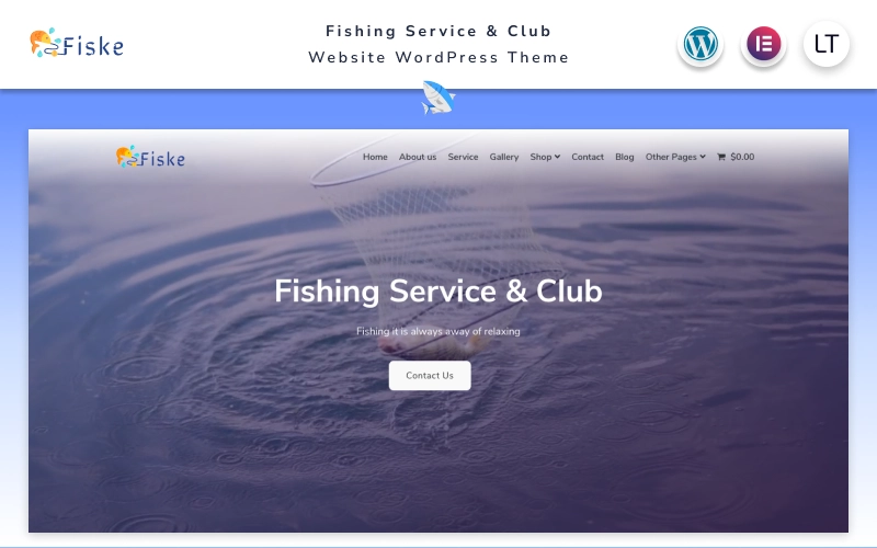 Fiske - Fishing Service  Club is a unique