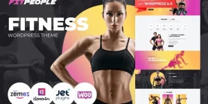 Meet this bright and award-winning theme suiting your Sport club or any Fitness gym. FitPeople WordPress Theme will greatly represent your services