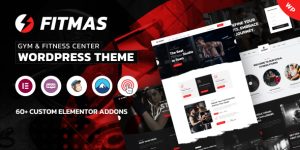 Boost your gym’s online presence with the Fitmas WordPress theme. Modern design