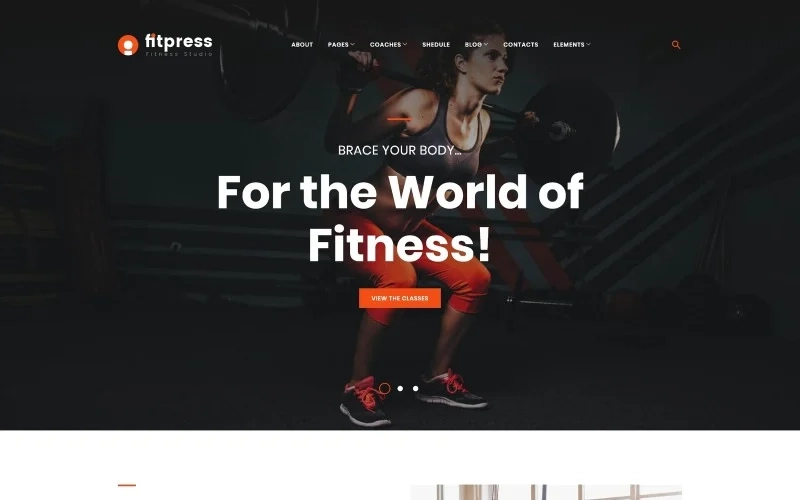 Want to widespread your first-class gym all around the globe? Tell the world about your outstanding services with Fitness WP Theme. It is a SEO-friendly