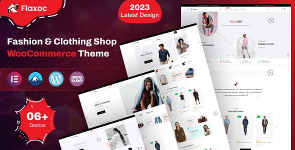 Elevate your online fashion store with the Flaxoc Fashion Store WooCommerce Theme. Modern