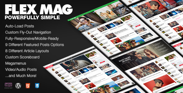 Discover Flex Mag - the ultimate responsive WordPress news theme for creating professional