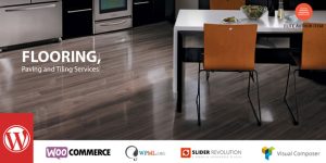 Flooring is a WordPress theme designed for flooring and paving companies powered by an elite author