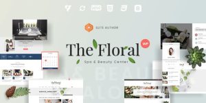 FLORAL is perfectly responsive beautiful spa and beauty WordPress theme for beauty salons