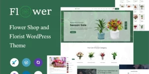 Flowers Shop Responsive Theme is a modern theme