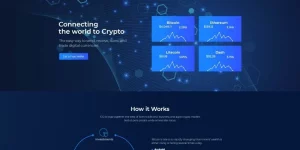 Create a professional website presenting cryptocurrency services using Fluxor. You will be able to inform people about the latest news of crypto world and the easy way to send