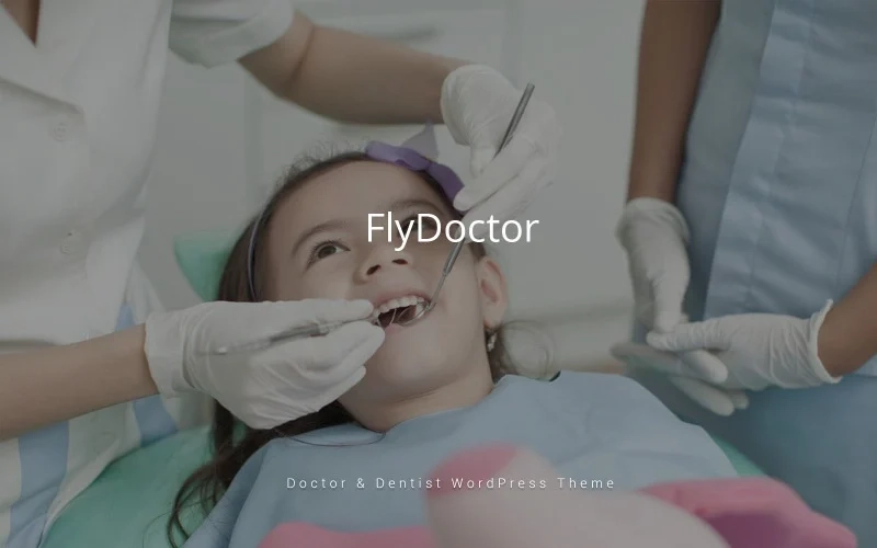 FlyDoctor was designed for doctors and for dental clinic websites. Theme can be used for Medical