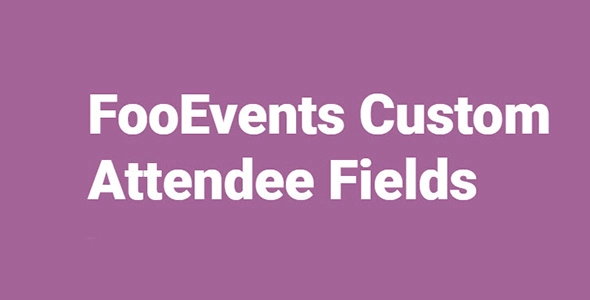 The FooEvents Custom Attendee Fields plugin is an extension for FooEvents that allows for the capture of customized attendee fields at checkout so you can tailor FooEvents according to your unique event requirements.