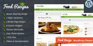 The Food Recipes WordPress Theme is your ultimate solution for creating a stunning and functional recipe website. This theme