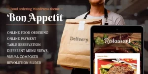 Bon Appetit is the best choice for the website of your Restaurant