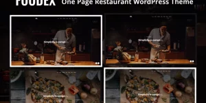 A fully responsive WordPress theme with a modern design suitable for all types of restaurants. This is a fully responsive WordPress theme with a modern design suitable for all types of restaurants. The theme is featuring a powerful fullscreen background video and imagery making it a perfect choice for restaurant…