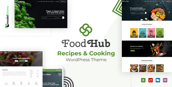 Discover the Foodhub WordPress theme for food bloggers