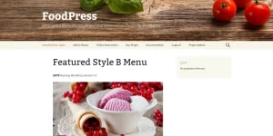 Food Recipe Blog is a wonderful WordPress Theme that has a modern