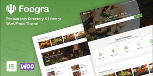 Foogra is a listing directory WordPress theme that will help you create