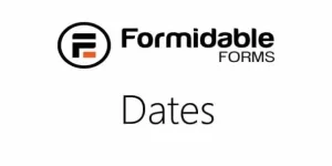 Formidable Datepicker Options features Set blackout dates