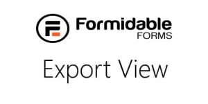 Formidable Export View to CSV features.  Export table Views to CSV files