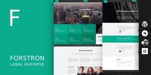 Elevate your legal business site with Forstron - Legal Business WordPress Theme. Enjoy a professional design