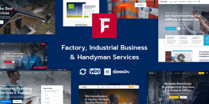 Fortis is a multipurpose and modern Factory Industrial Business  Handyman Services WordPress. The theme is highly suitable theme for companies that offer constructions