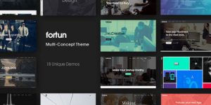 Fortun – Multi-Concept WordPress Theme: Elevate Your Website's Design Looking for a versatile and dynamic theme to give your website a modern and visually stunning look? Check out the Fortun – Multi-Concept WordPress Theme on ThemeForest. This theme is packed with features and endless customization options