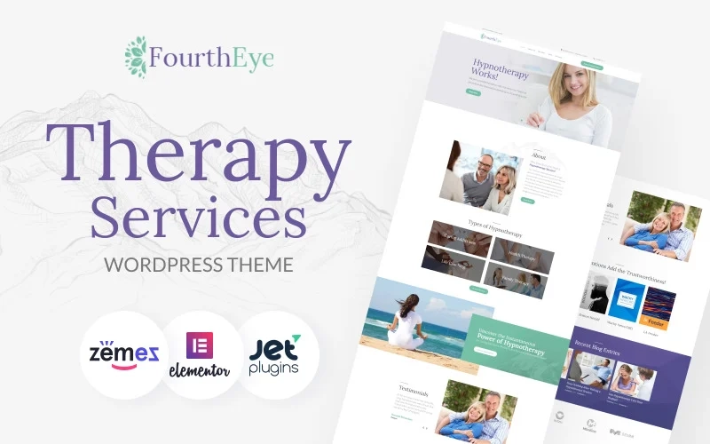 Present your medical centre providing therapy services in the best way! FourthEye theme will help to inform people about your center