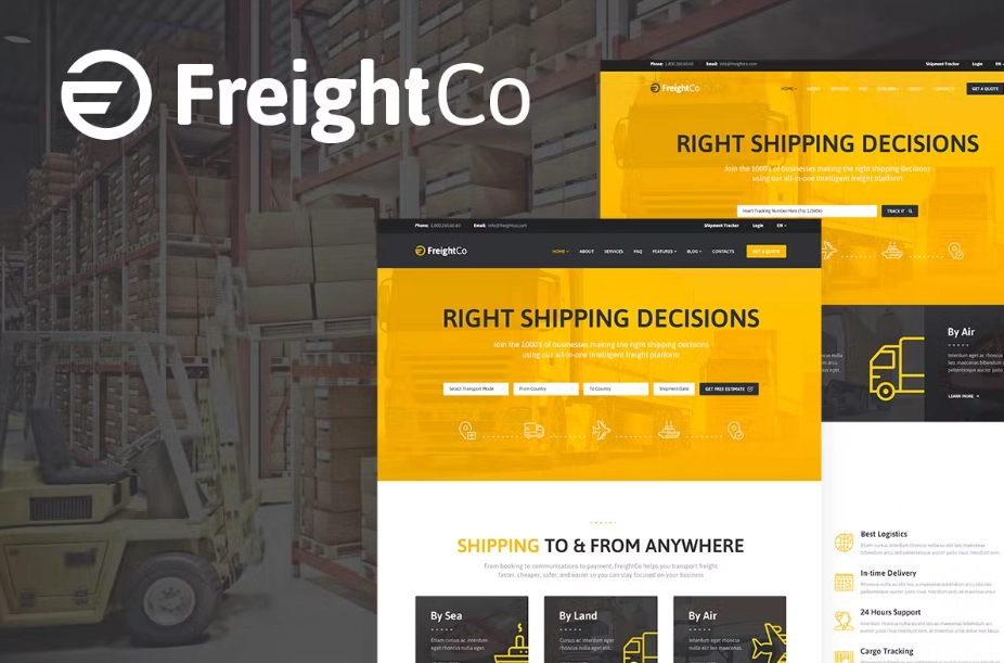 FreightCo is a stylish