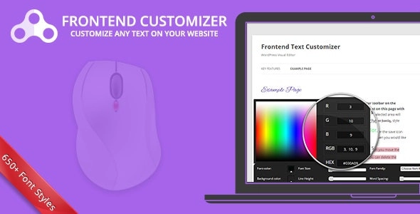 Transform your WordPress site effortlessly with the Frontend Text Customizer! This intuitive visual editor allows you to customize any text