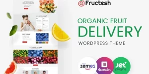 Take a look of this new high-productive and gorgeous organic fruit delivery template aimed to describe your farm products in an attractive and catchy way. Use all the elements and features that the theme offers and explore the opportunities