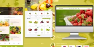 Fruits Store is Elementor WordPress theme product from ThTheme about fruits