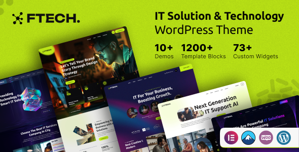 FTech: IT Solution  Technology WordPress Theme - Your Go-To Tech Solution Welcome to an in-depth look at the FTech: IT Solution  Technology WordPress Theme. If you're hunting for a powerful