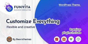 Funvita - Business Consulting WordPress Theme: Elevate Your Online Presence Hey there