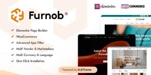 Furnob - Furniture Store WooCommerce Theme is a highly versatile and stylish theme designed specifically for furniture stores looking to establish a strong online presence. This theme