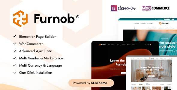 Furnob - Furniture Store WooCommerce Theme is a highly versatile and stylish theme designed specifically for furniture stores looking to establish a strong online presence. This theme