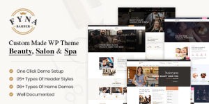 Fyna Beauty Saloon and Spa WordPress Theme If you're searching for a sleek