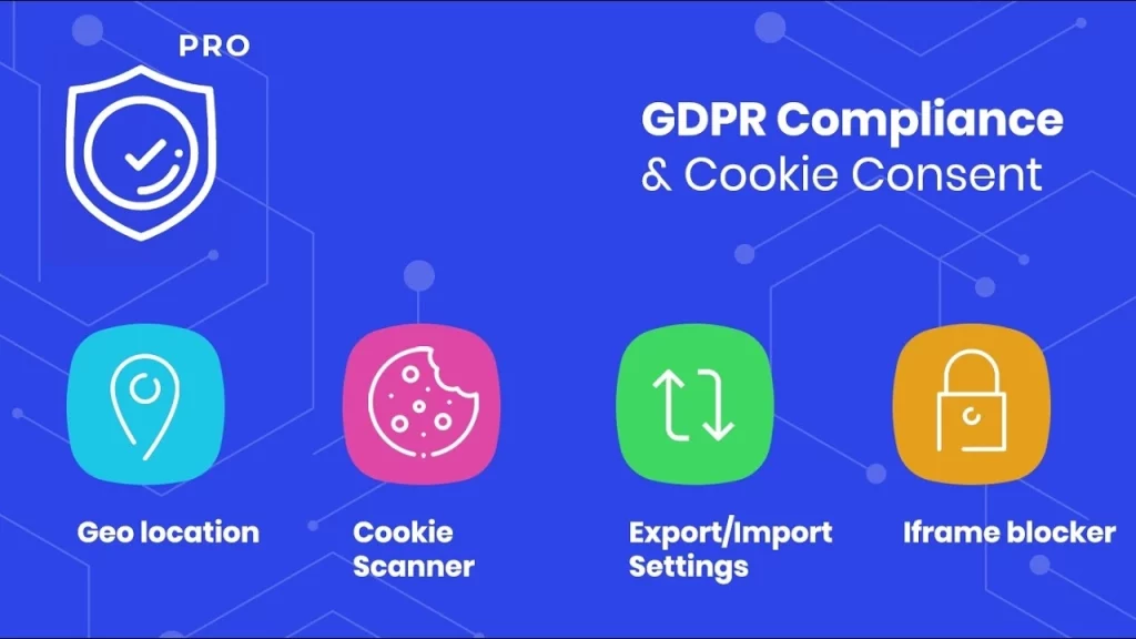 Make your website compatible with general GDPR regulations and industry best practices!