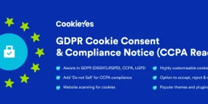 GDPR Cookie Consent helps you comply with all of the latest GDPR compliance laws. A WordPress plugin that allows users to give consent for the usage of their data by third-parties