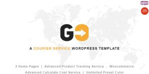 Go Courier is a WordPress theme especially designed for shipment