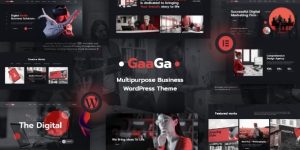 GAAGA – Creative Business Consultant  Digital Agency WordPress theme is a perfect way to showcase the possibilities of your software visually on your web platform. This design is an excellent solution for startups