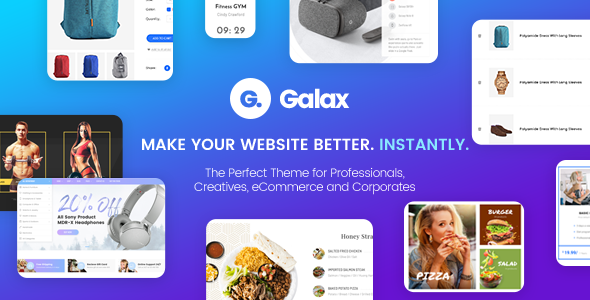 Galax is a wonderful Multi-Purpose WordPress theme