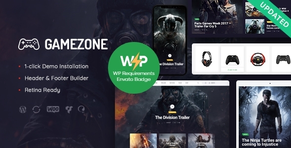 Discover the ultimate gaming WordPress theme