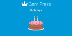 Birthdays add-on lets you award your users for their birthday. For example