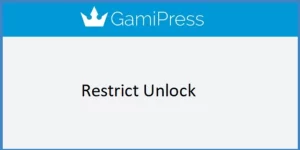 Restrict Unlock gives you the ability to configure several restrictions to any gamification element(*) unlock until the user completes all the requirements specified.