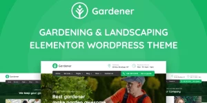 Gardener is a Landscaping and Gardening WordPress theme built for Landscaping